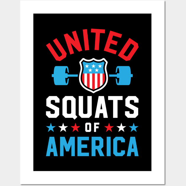 United Squats Of America v2 Wall Art by brogressproject